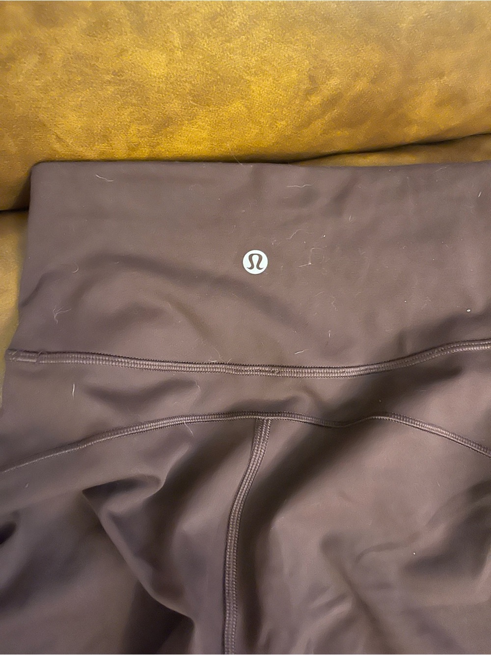 lululemon athletica High-Rise aubergine full length leggings.